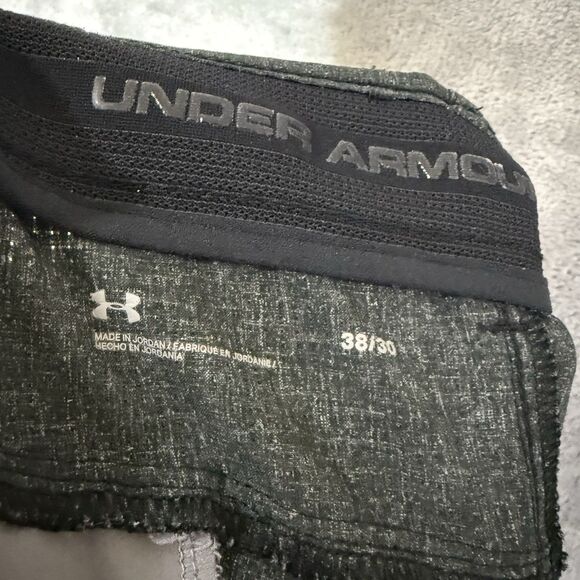 UNDER ARMOUR UA Gray Match Play Golf Pants 38x30 (*38x27) Performance Stretch - Picture 2 of 9
